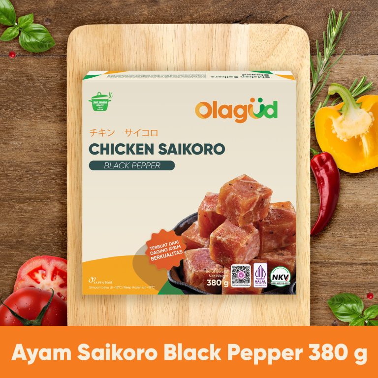 Mock Up Chicken Saikoro Black Pepper - ID